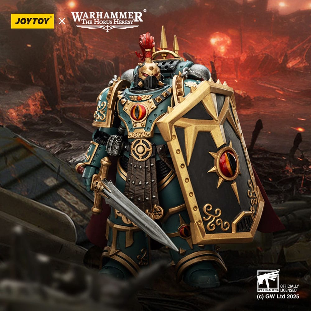 Warhammer The Horus Heresy figurine Sons of Horus Little Horus Aximand Captain of the 5th Company 20 cm