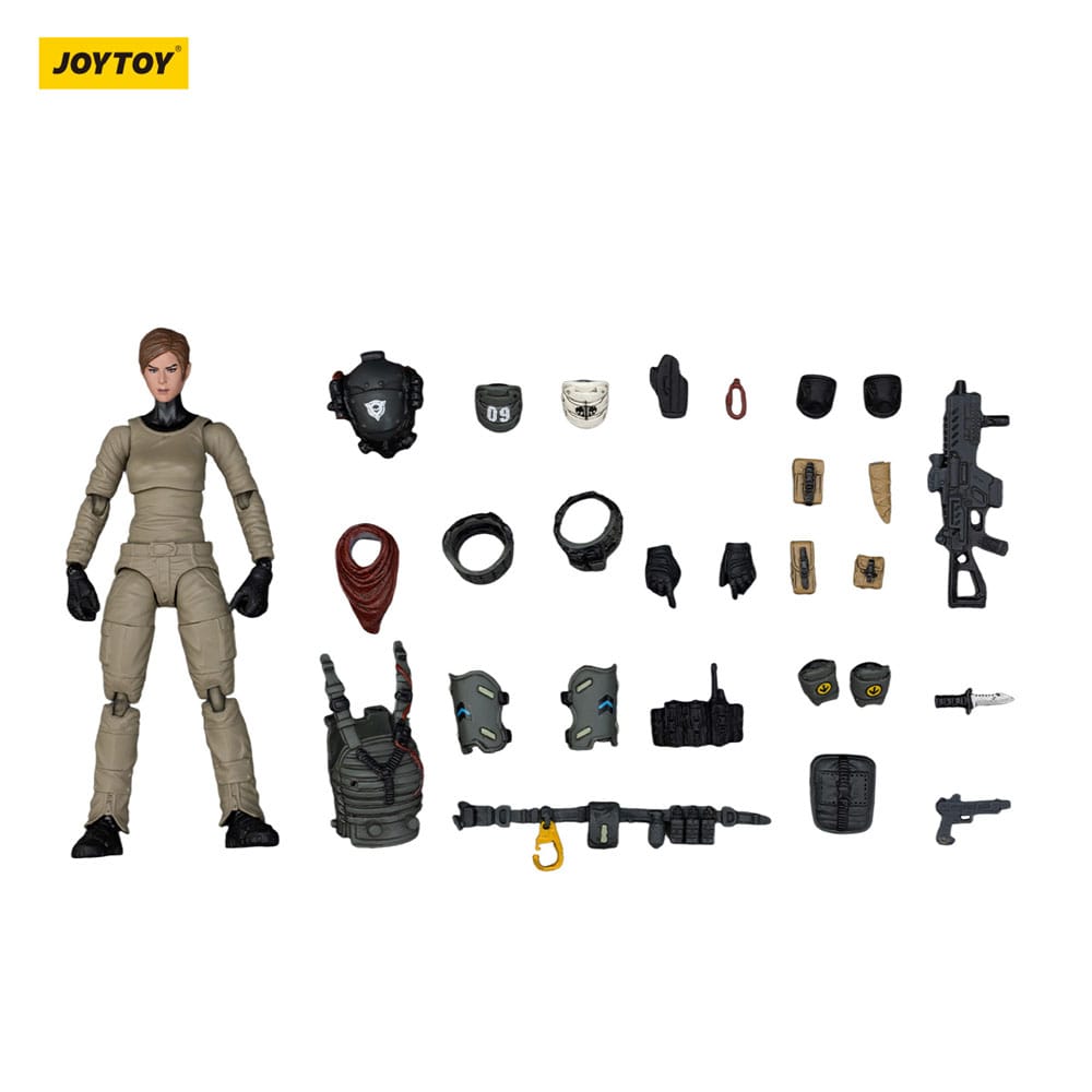 APOC Series Dark Source figurine Stellar Scar Assault Team Gravelgold 11 cm