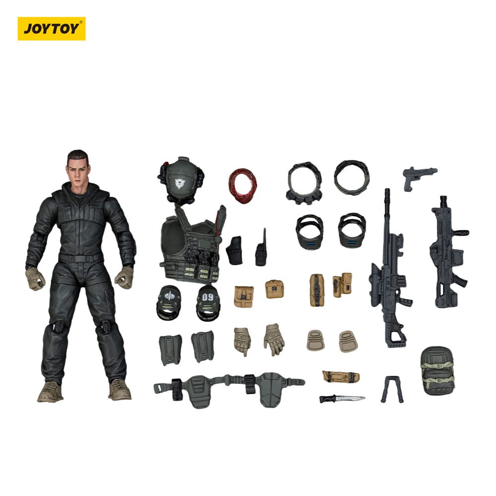 APOC Series Dark Source figurine Stellar Scar Assault Team Darksilicon 11 cm