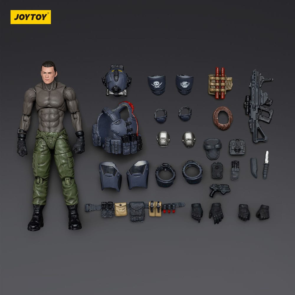 APOC Series Dark Source figurine Stellar Scar Assault Team Ghostmanganese 11 cm