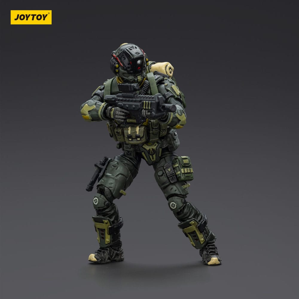 Steel Ride Corps Dark Source figurine Assaulter Rhett 7 cm