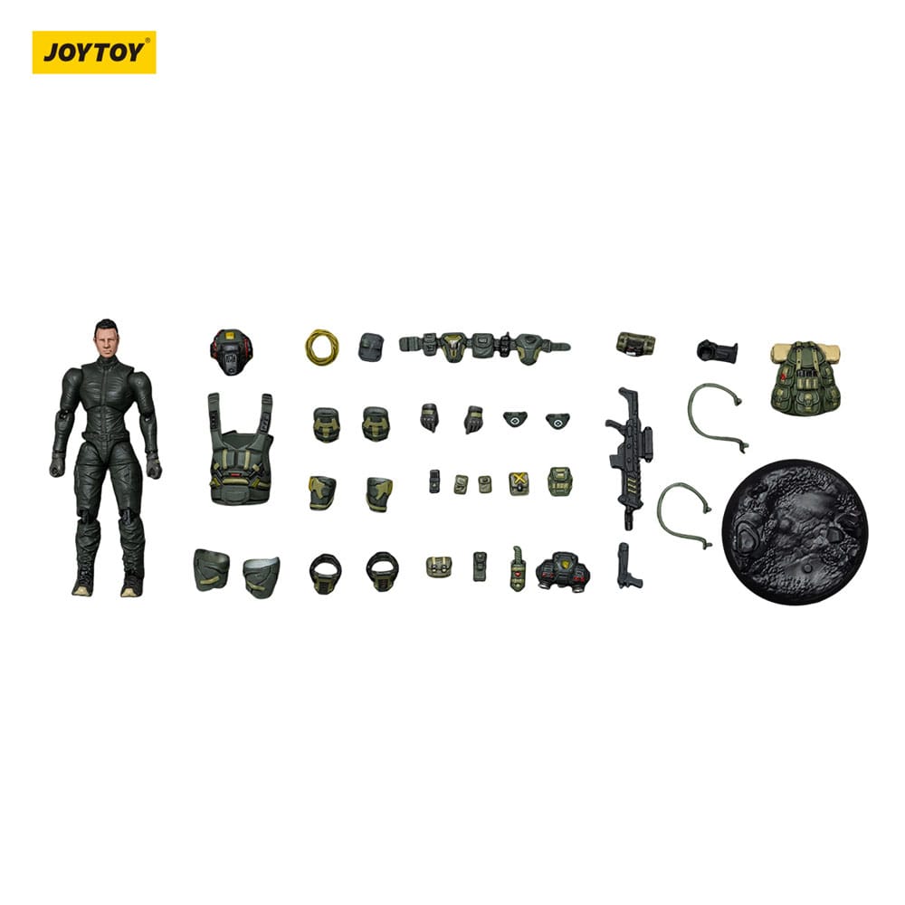 Steel Ride Corps Dark Source figurine Assaulter Rhett 7 cm