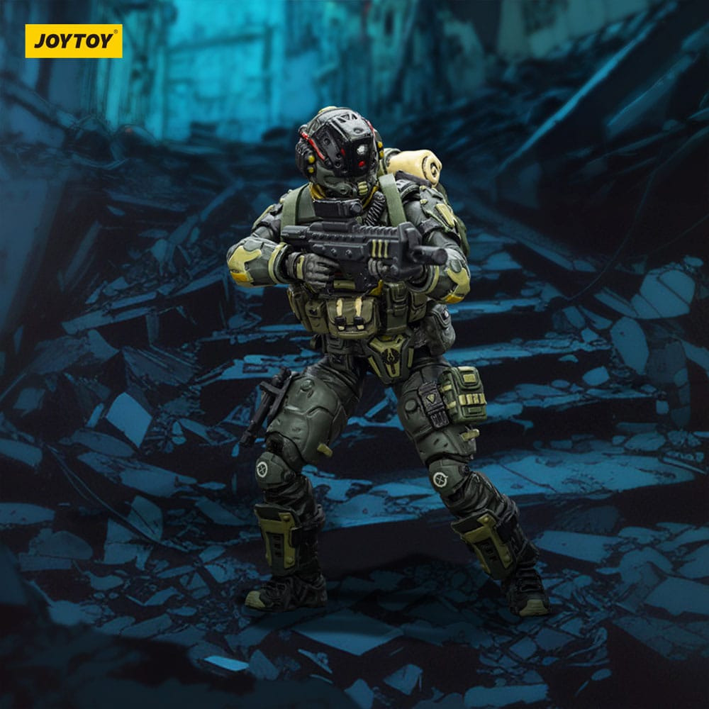 Steel Ride Corps Dark Source figurine Assaulter Rhett 7 cm