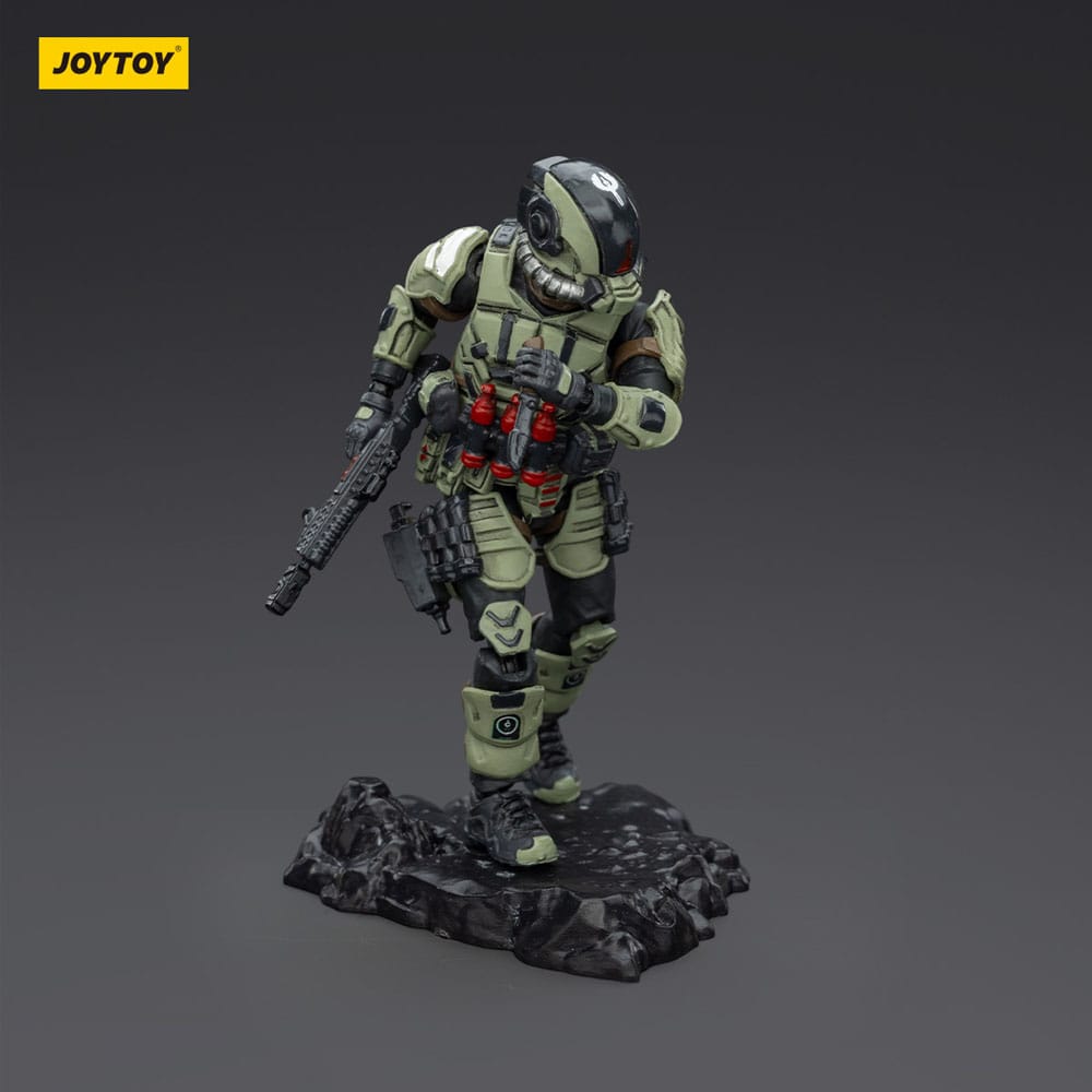 Steel Ride Corps Dark Source figurine Assaulter Marco 7 cm