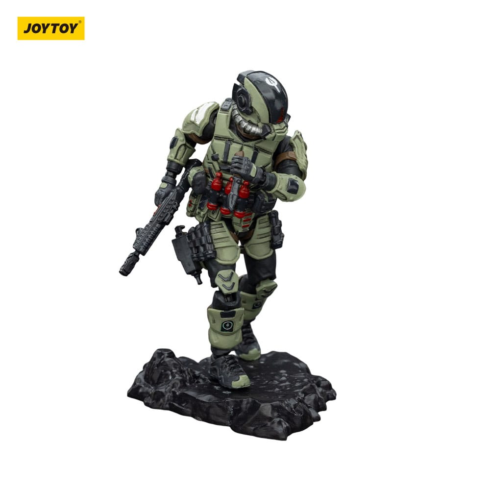 Steel Ride Corps Dark Source figurine Assaulter Marco 7 cm