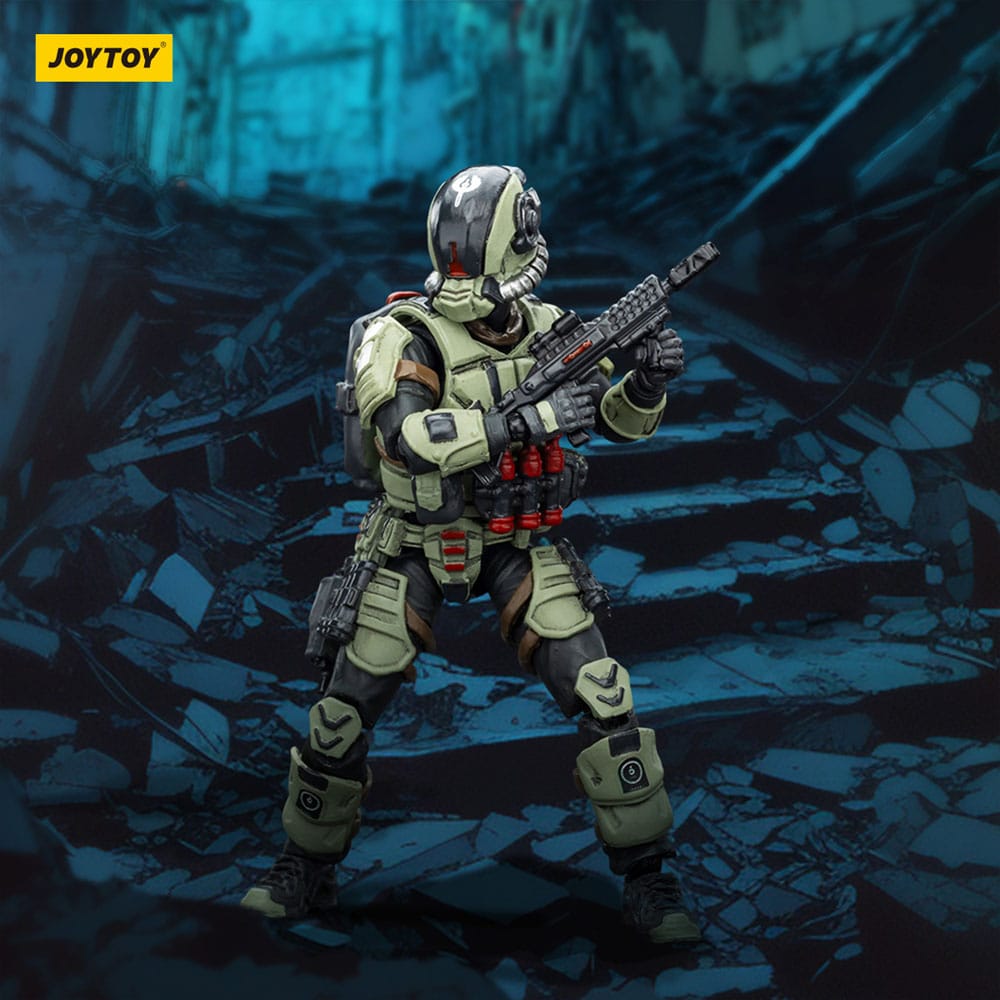 Steel Ride Corps Dark Source figurine Assaulter Marco 7 cm