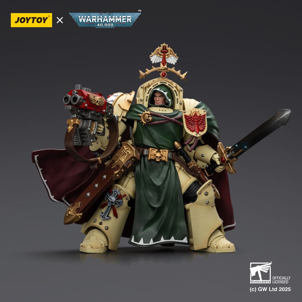 Warhammer 40,000: Dark Angels figurine Belial Grand Master of The Deathwing With the Sword of Silence and Storm Bolter 14 cm