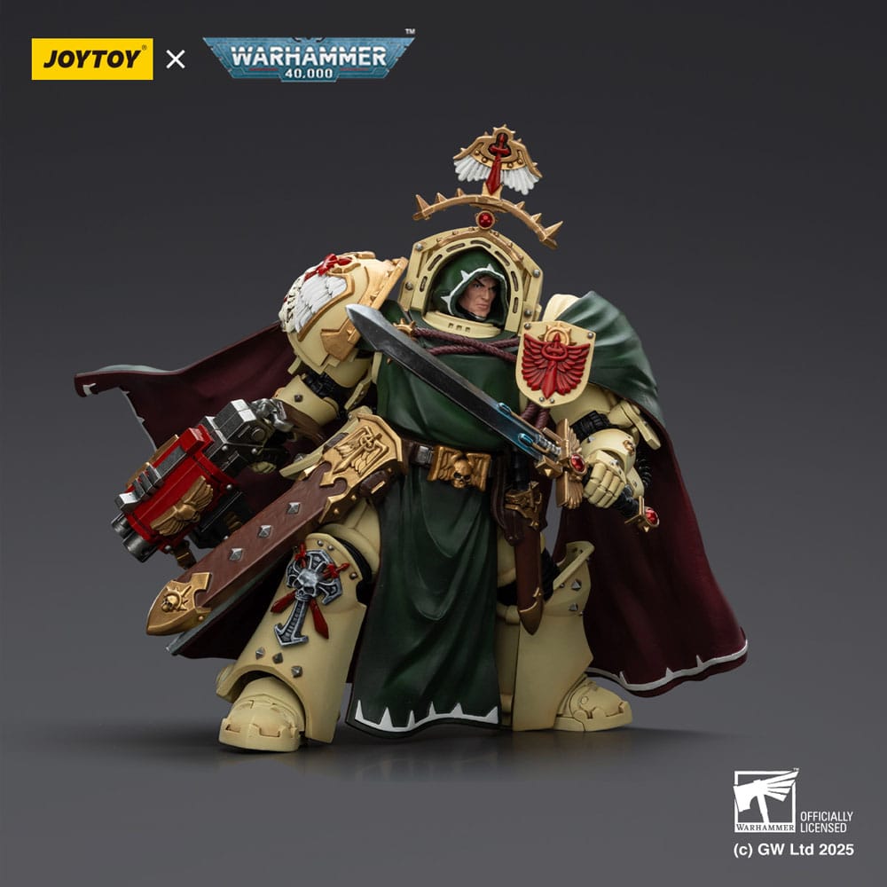 Warhammer 40,000: Dark Angels figurine Belial Grand Master of The Deathwing With the Sword of Silence and Storm Bolter 14 cm