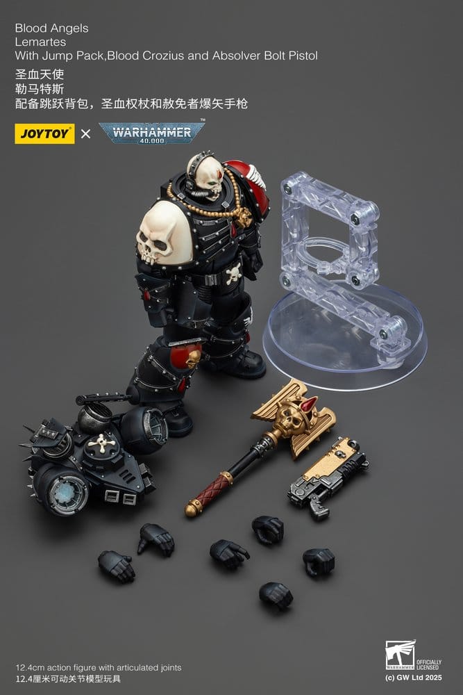Warhammer 40,000 figurine Blood Angels Lemartes 12 cm