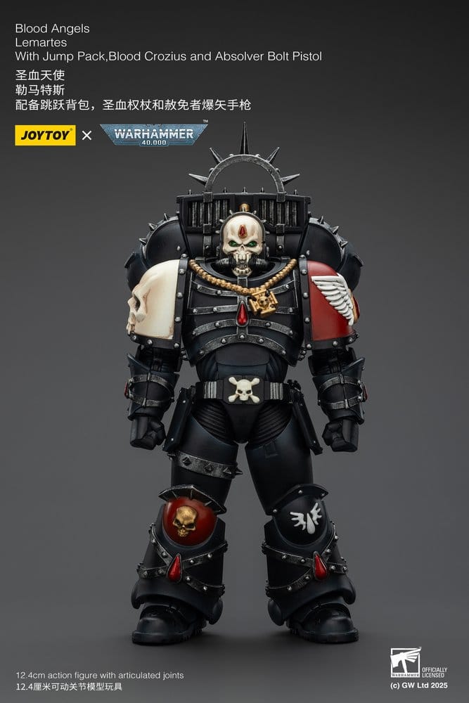 Warhammer 40,000 figurine Blood Angels Lemartes 12 cm