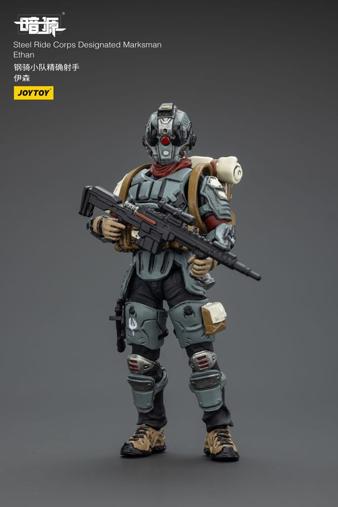 Steel Ride Corps Dark Source figurine Designated Marksman Ethan 7 cm