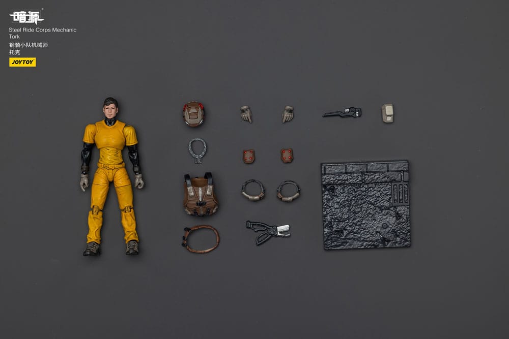 Steel Ride Corps Dark Source figurine Mechanic Tork 7 cm