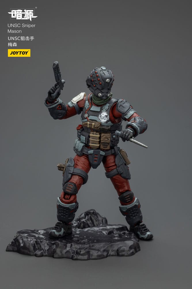 UNSC Dark Source figurine Sniper Mason 7 cm