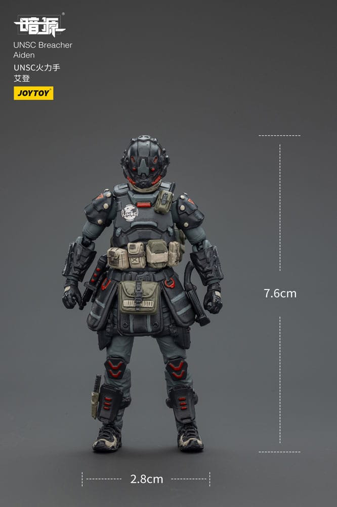 UNSC Dark Source figurine Breacher Aiden 7 cm