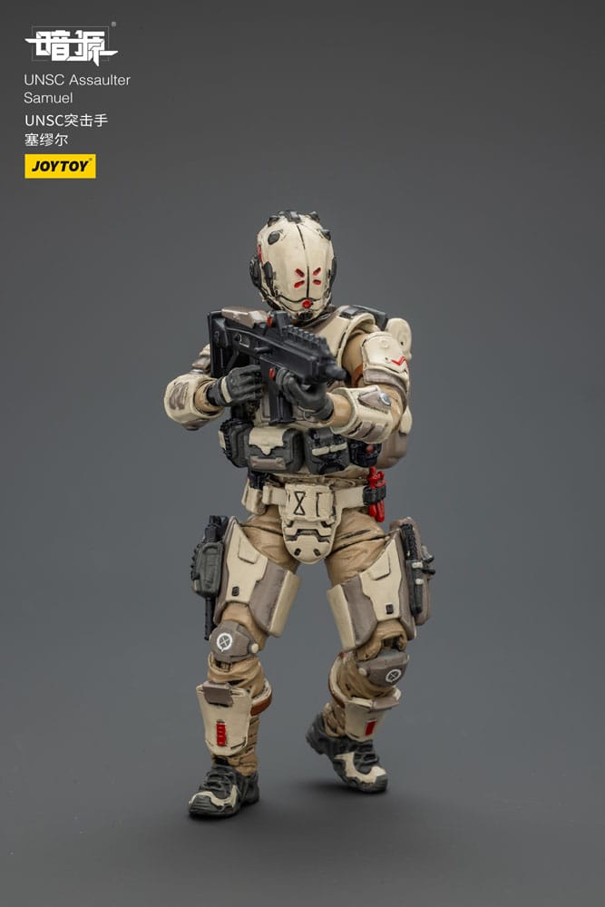 UNSC Dark Source figurine Assaulter Samuel 7 cm
