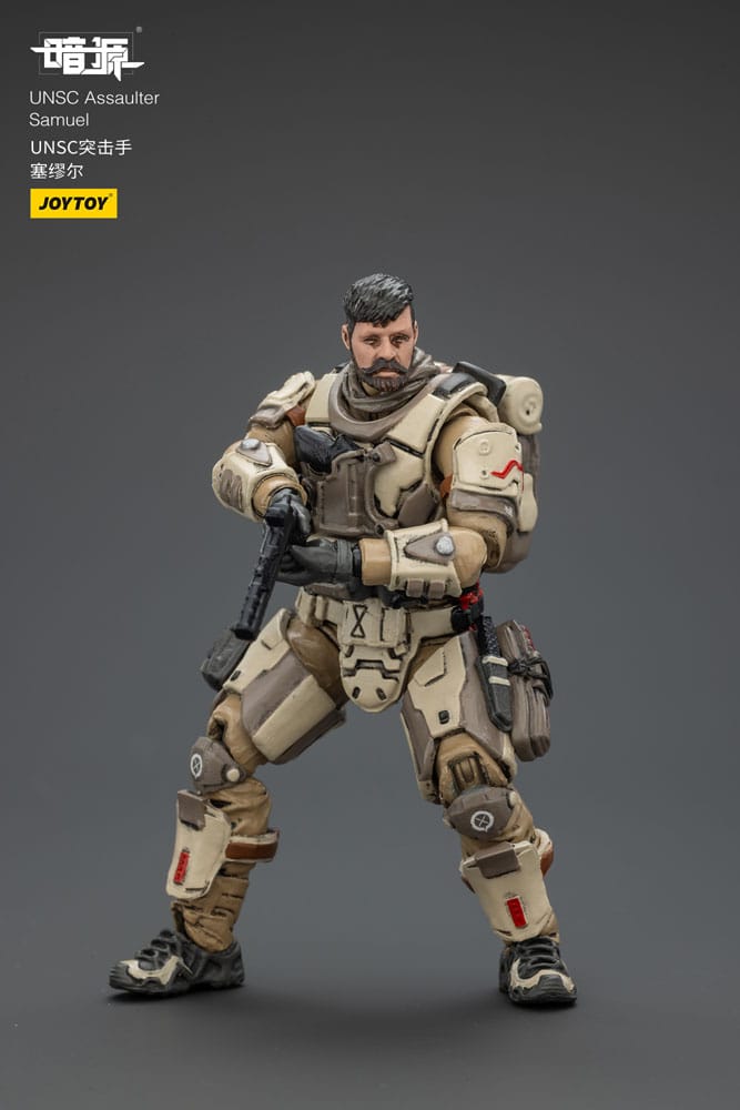 UNSC Dark Source figurine Assaulter Samuel 7 cm