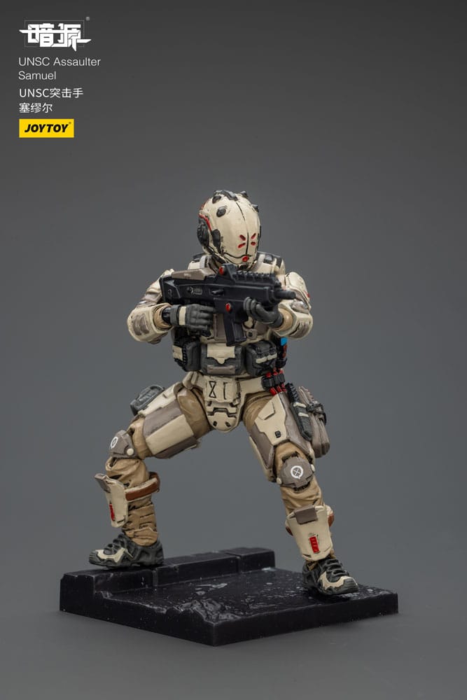 UNSC Dark Source figurine Assaulter Samuel 7 cm