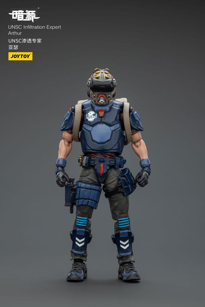 UNSC Dark Source figurine Infiltration Expert Arthur 7 cm