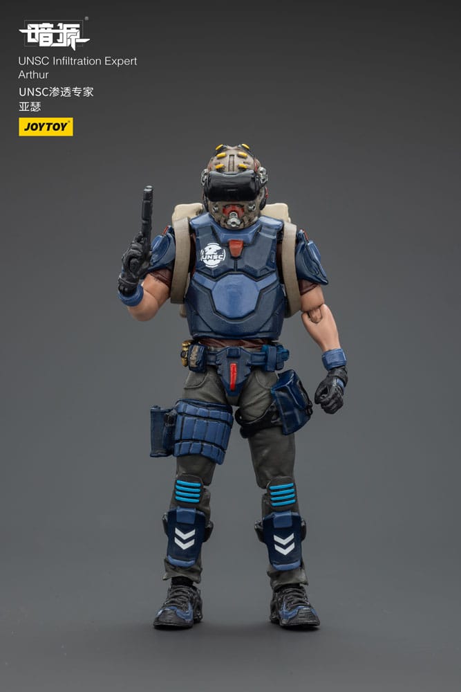 UNSC Dark Source figurine Infiltration Expert Arthur 7 cm