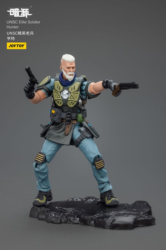 UNSC Dark Source figurine Elite Soldier Hunter 7 cm