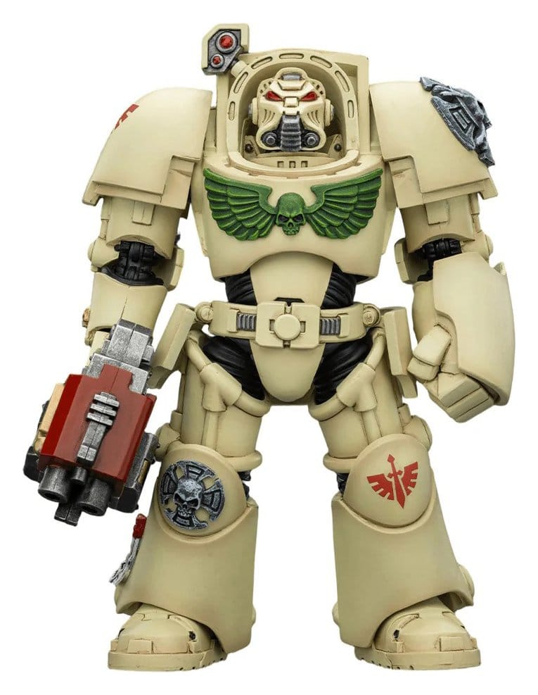 Warhammer 40,000 figurine Dark Angels Deathwing Terminator 2 with Power Fist and Storm Bolter 14 cm