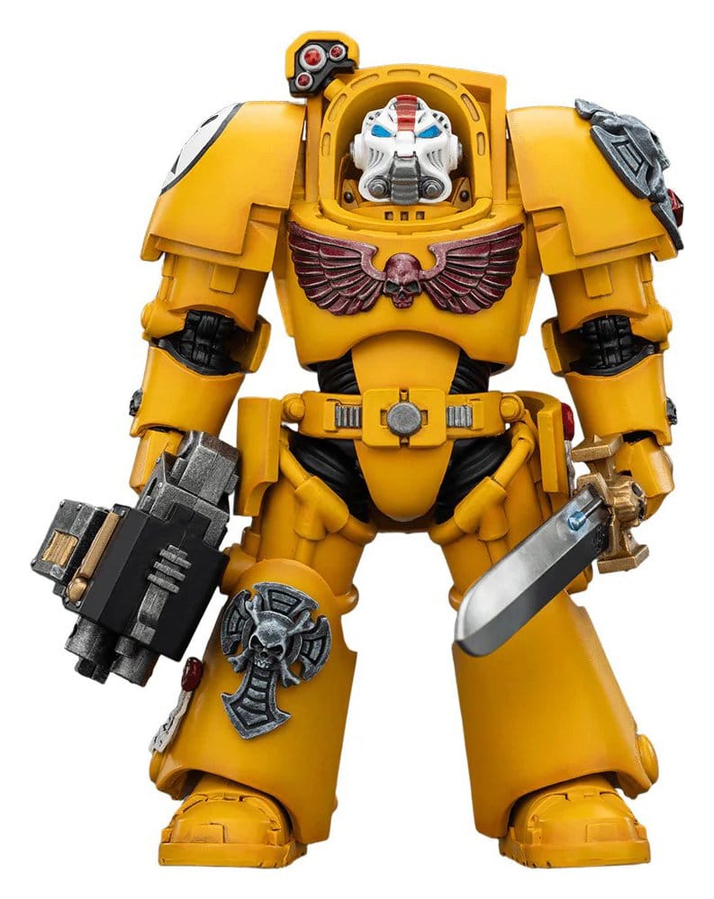 Warhammer 40,000 figurine Imperial Fists Terminator 1 with Power Sword and Storm Bolter 14 cm