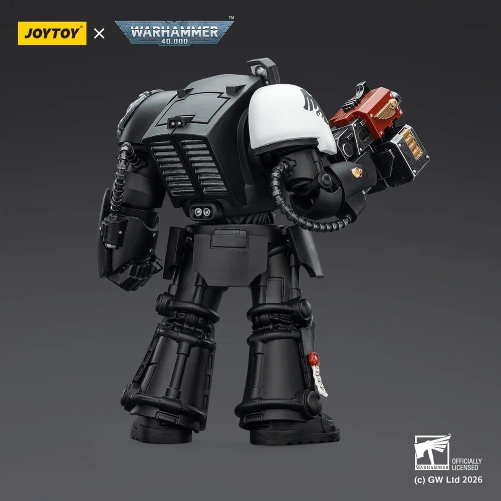 Warhammer 40,000 figurine Raven Guard Terminator 2 with Power Fist and Storm Bolter 14 cm