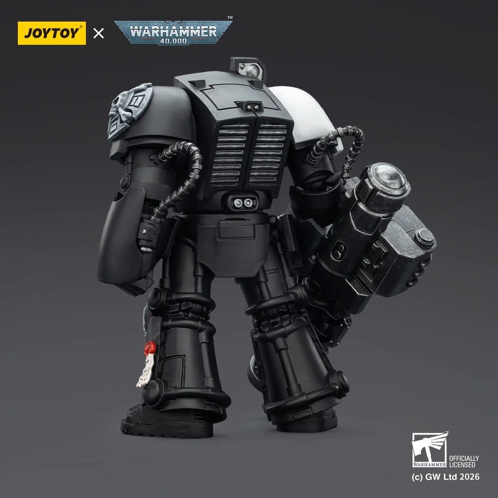 Warhammer 40,000 figurine Raven Guard Terminator 3 with Power Fist and Assault Cannon 14 cm