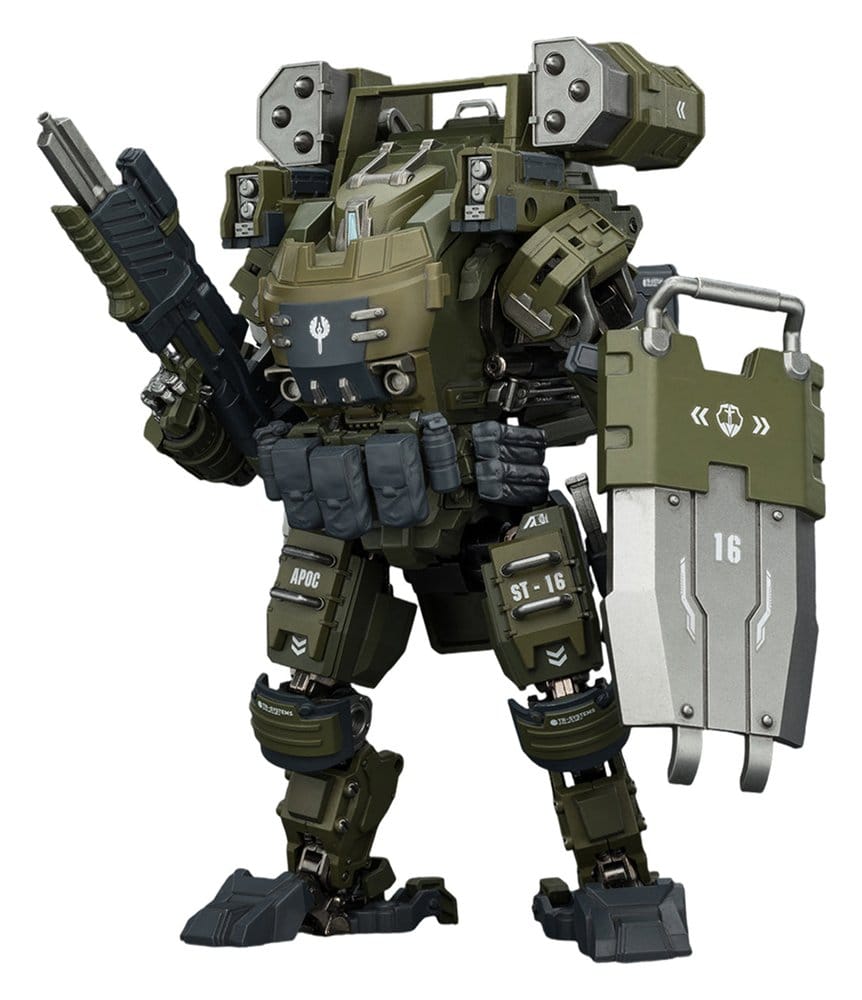 Dark Source figurine 1/25 APOC Series Storm Surge Heavy Fire Assault Mech ST-8616 14 cm