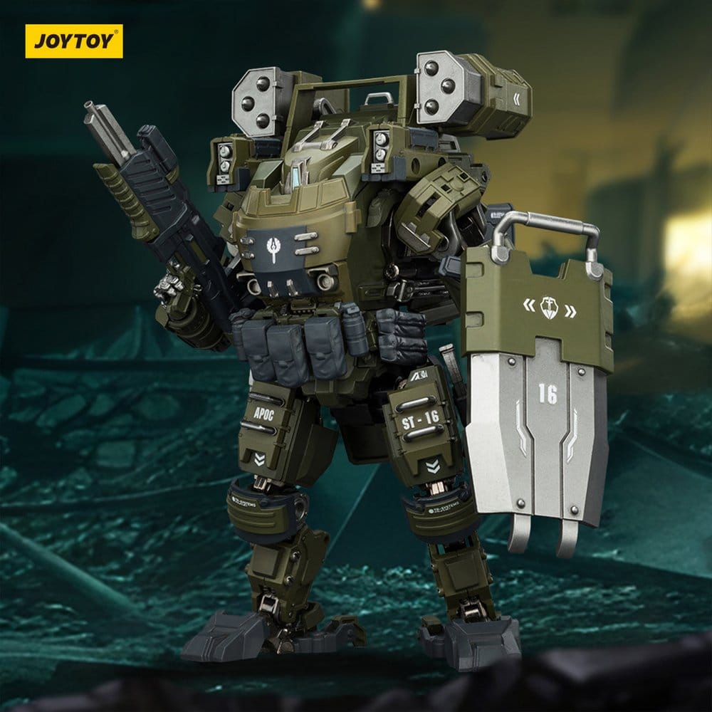 Dark Source figurine 1/25 APOC Series Storm Surge Heavy Fire Assault Mech ST-8616 14 cm