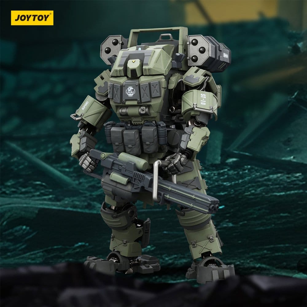 Dark Source figurine 1/25 APOC Series Storm Surge Heavy Fire Assault Mech ST-8616 14 cm