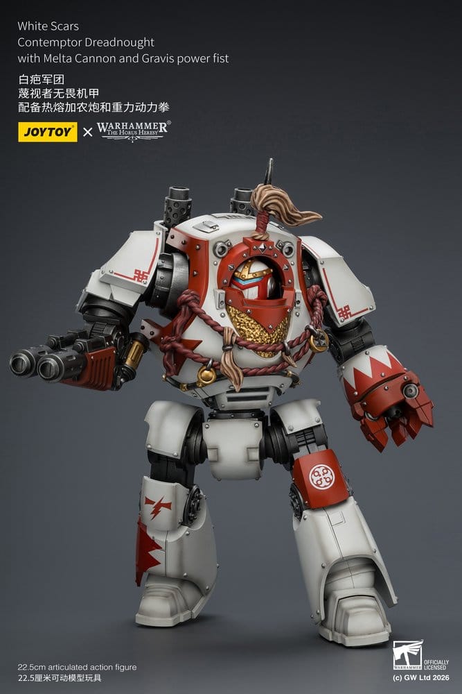 Warhammer The Horus Heresy figurine White Scars Contemptor Dreadnought 23 cm