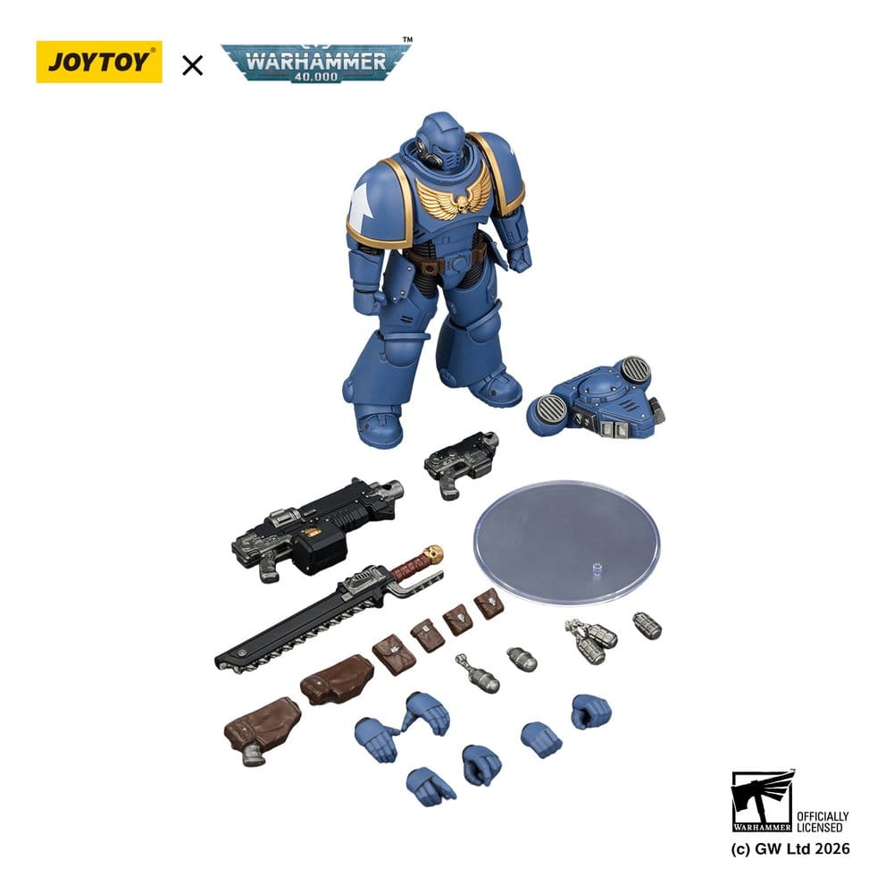 Warhammer 40,000 figurine Ultramarines Intercessor 12 cm