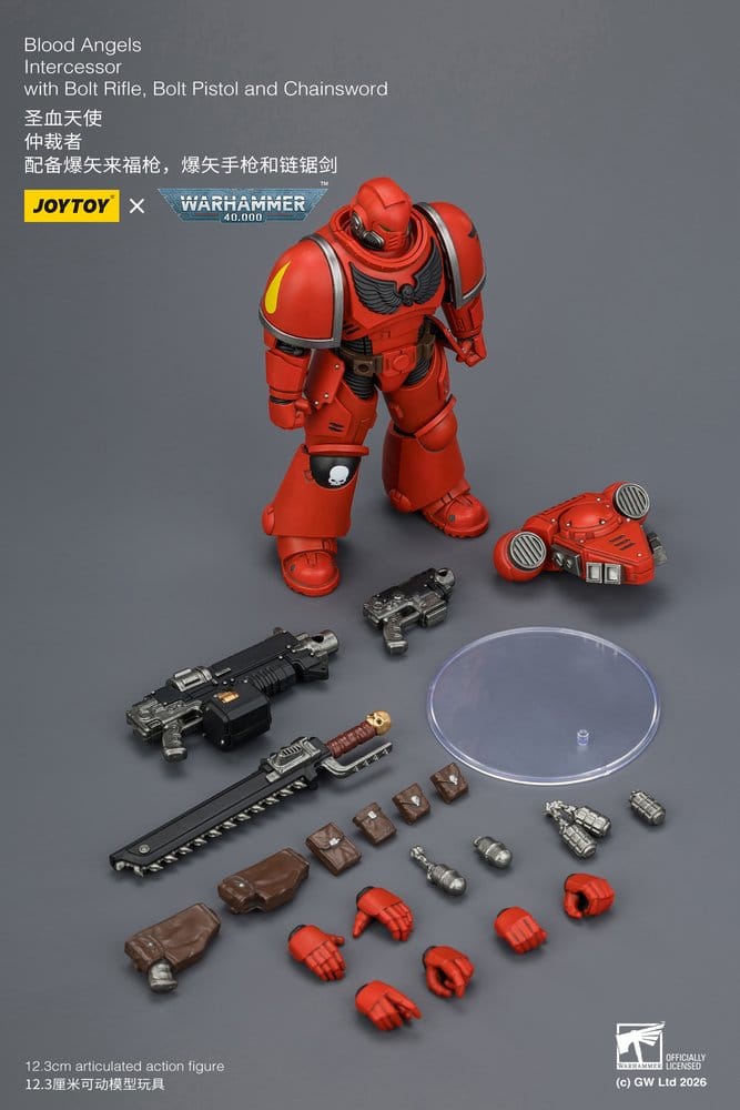 Warhammer 40,000 figurine Blood Angels Intercessor 12 cm
