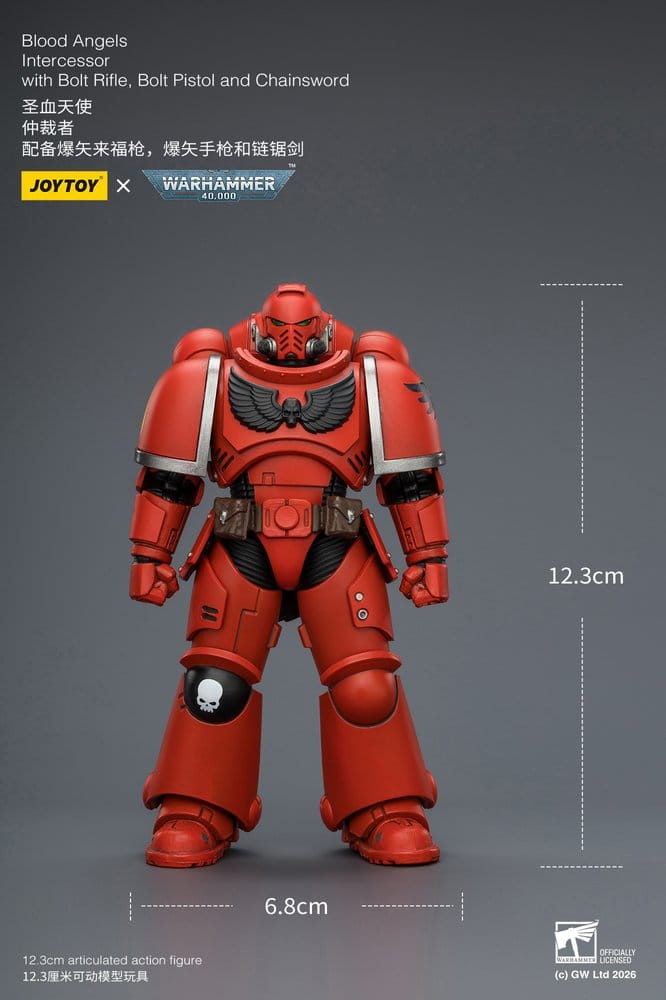 Warhammer 40,000 figurine Blood Angels Intercessor 12 cm