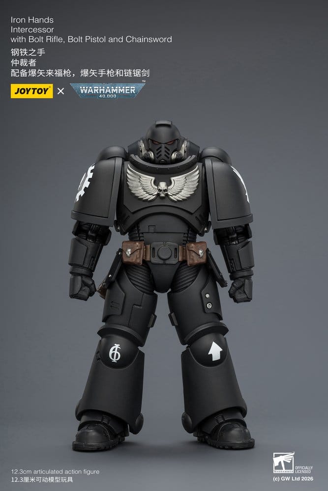 Warhammer 40,000 figurine Iron Hands Intercessor 12 cm