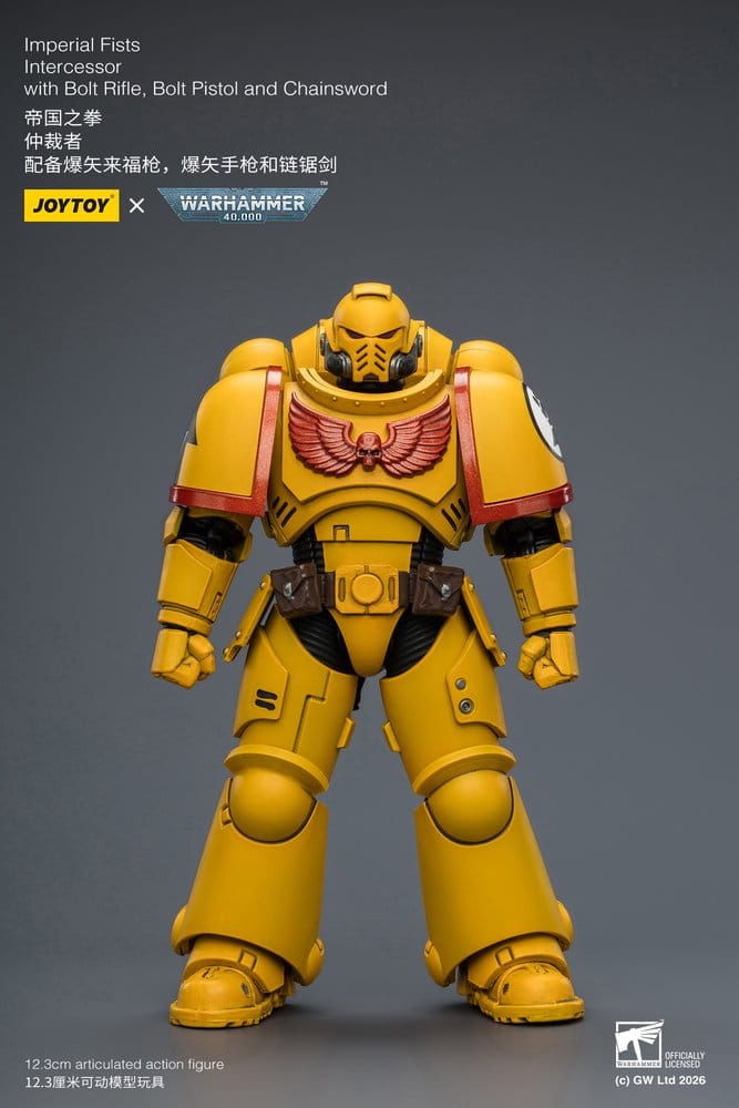 Warhammer 40,000 figurine Imperial Fists Intercessor 12 cm
