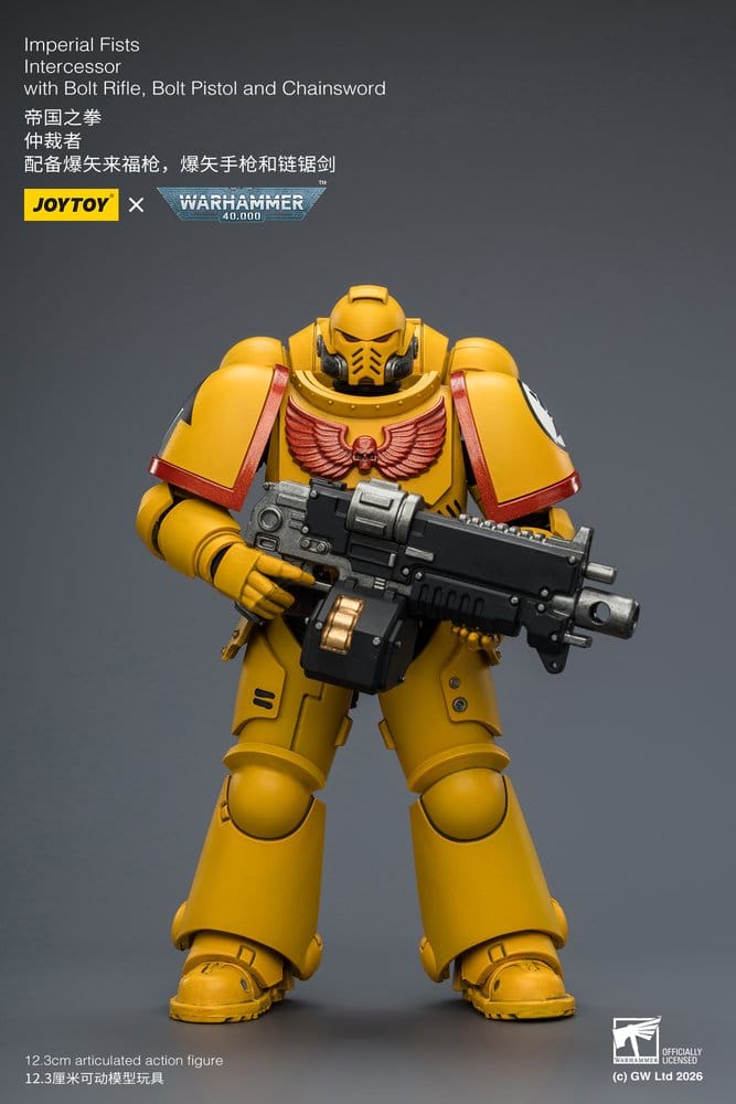 Warhammer 40,000 figurine Imperial Fists Intercessor 12 cm