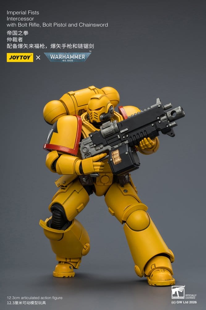 Warhammer 40,000 figurine Imperial Fists Intercessor 12 cm