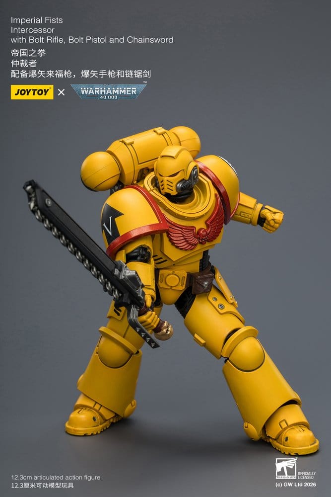 Warhammer 40,000 figurine Imperial Fists Intercessor 12 cm