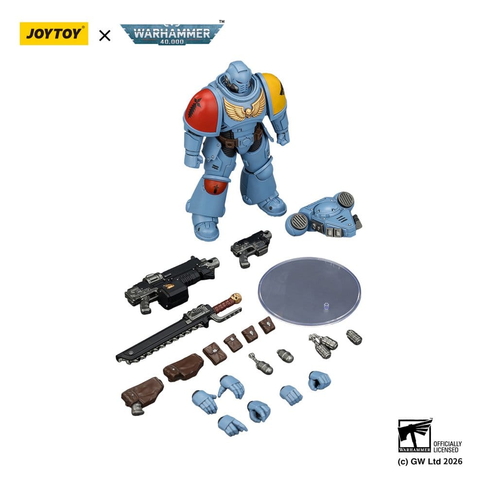 Warhammer 40,000 figurine Space Wolves Intercessor 12 cm