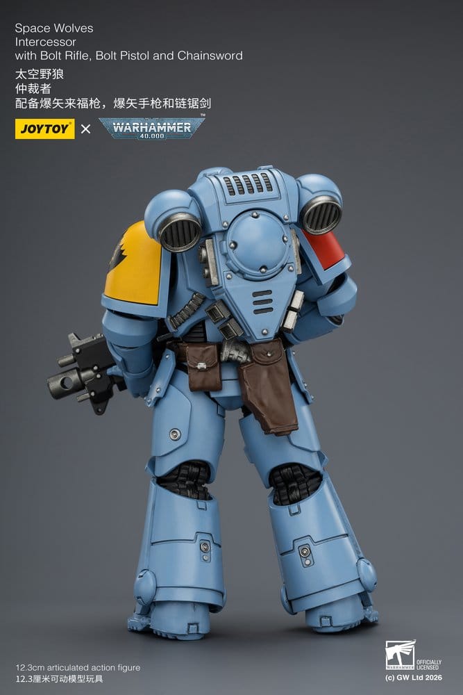Warhammer 40,000 figurine Space Wolves Intercessor 12 cm