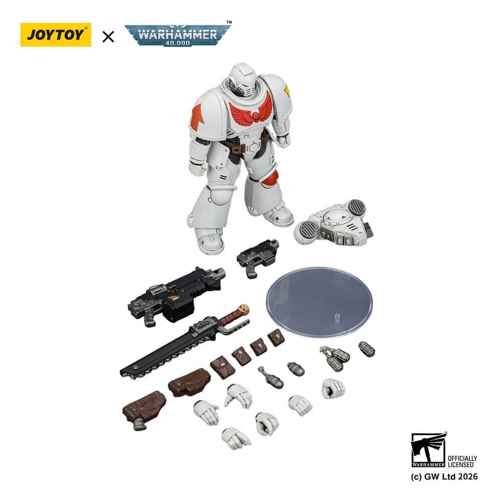 Warhammer 40,000 figurine White Scars Intercessor 12 cm