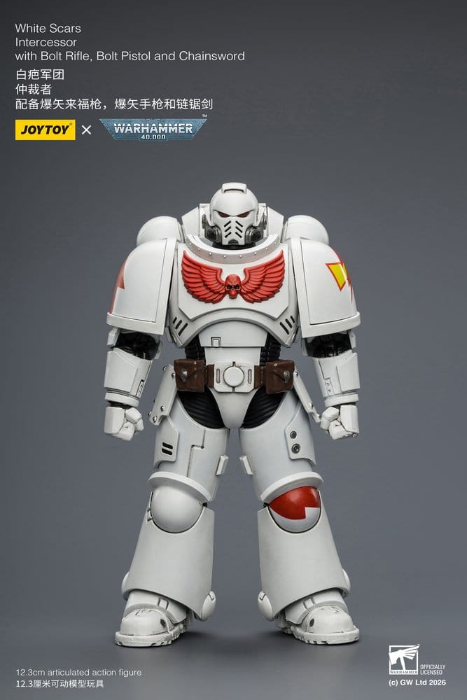 Warhammer 40,000 figurine White Scars Intercessor 12 cm