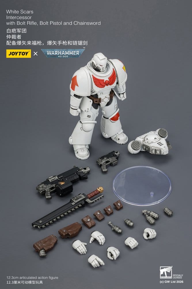 Warhammer 40,000 figurine White Scars Intercessor 12 cm
