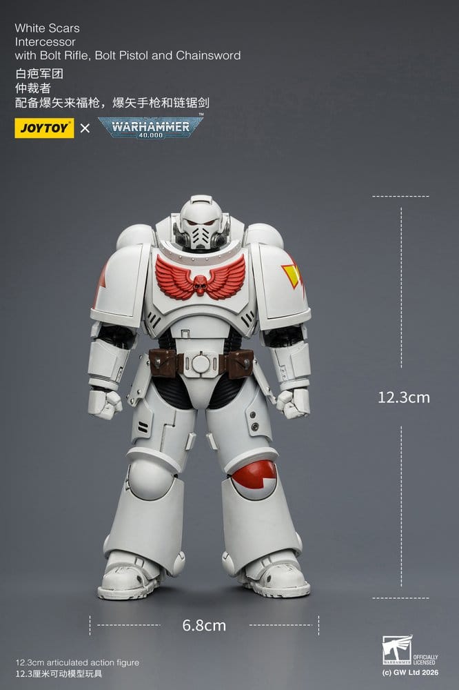 Warhammer 40,000 figurine White Scars Intercessor 12 cm