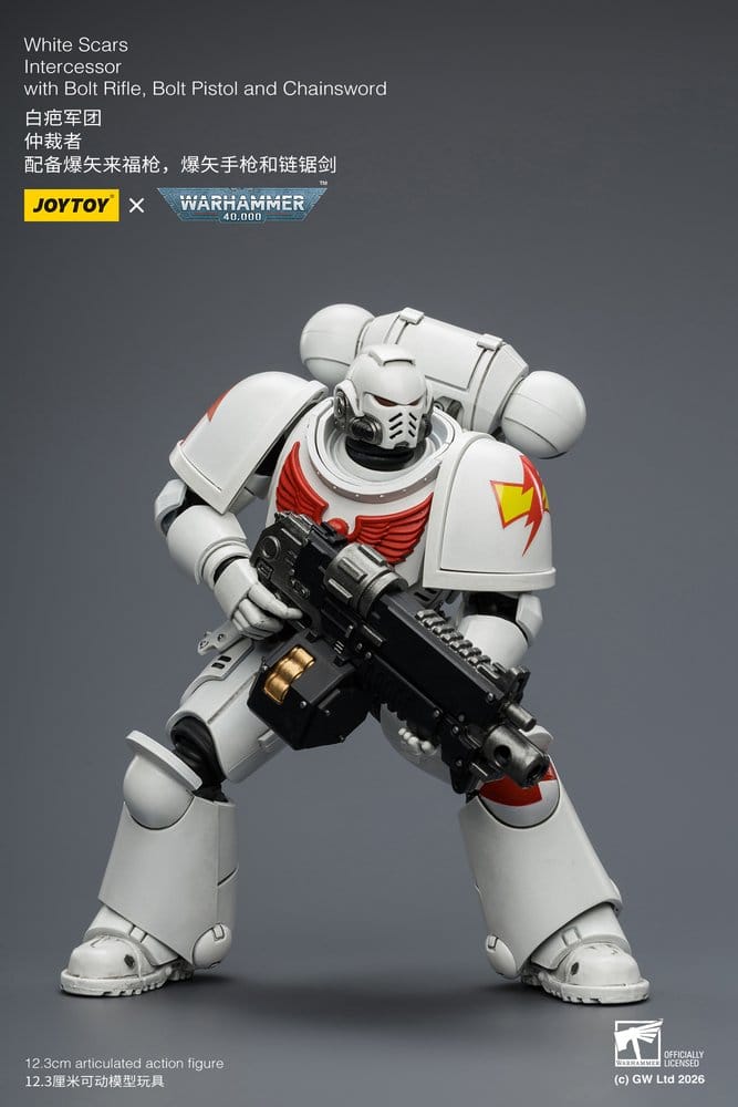 Warhammer 40,000 figurine White Scars Intercessor 12 cm