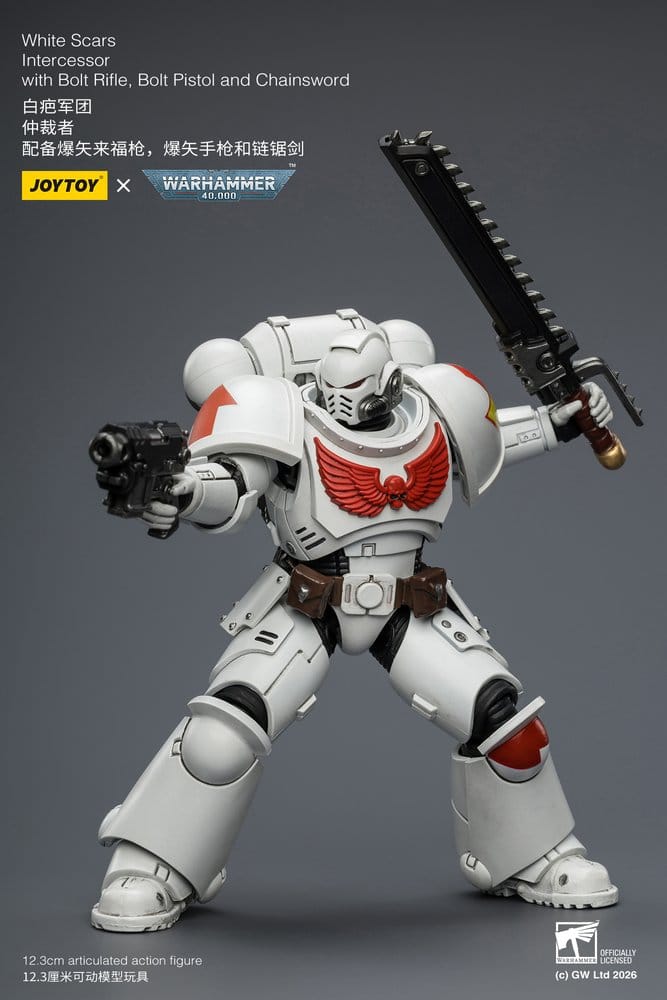 Warhammer 40,000 figurine White Scars Intercessor 12 cm