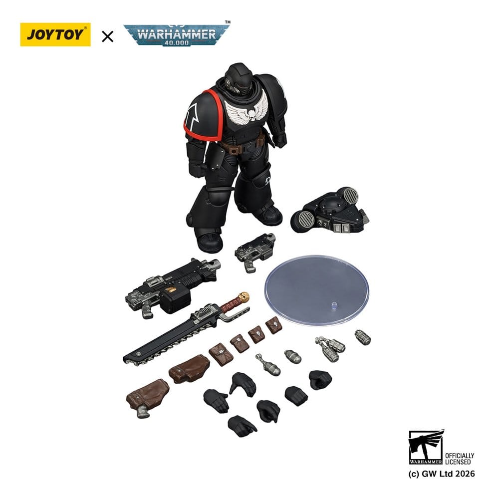 Warhammer 40,000 figurine Raven Guard Intercessor 12 cm