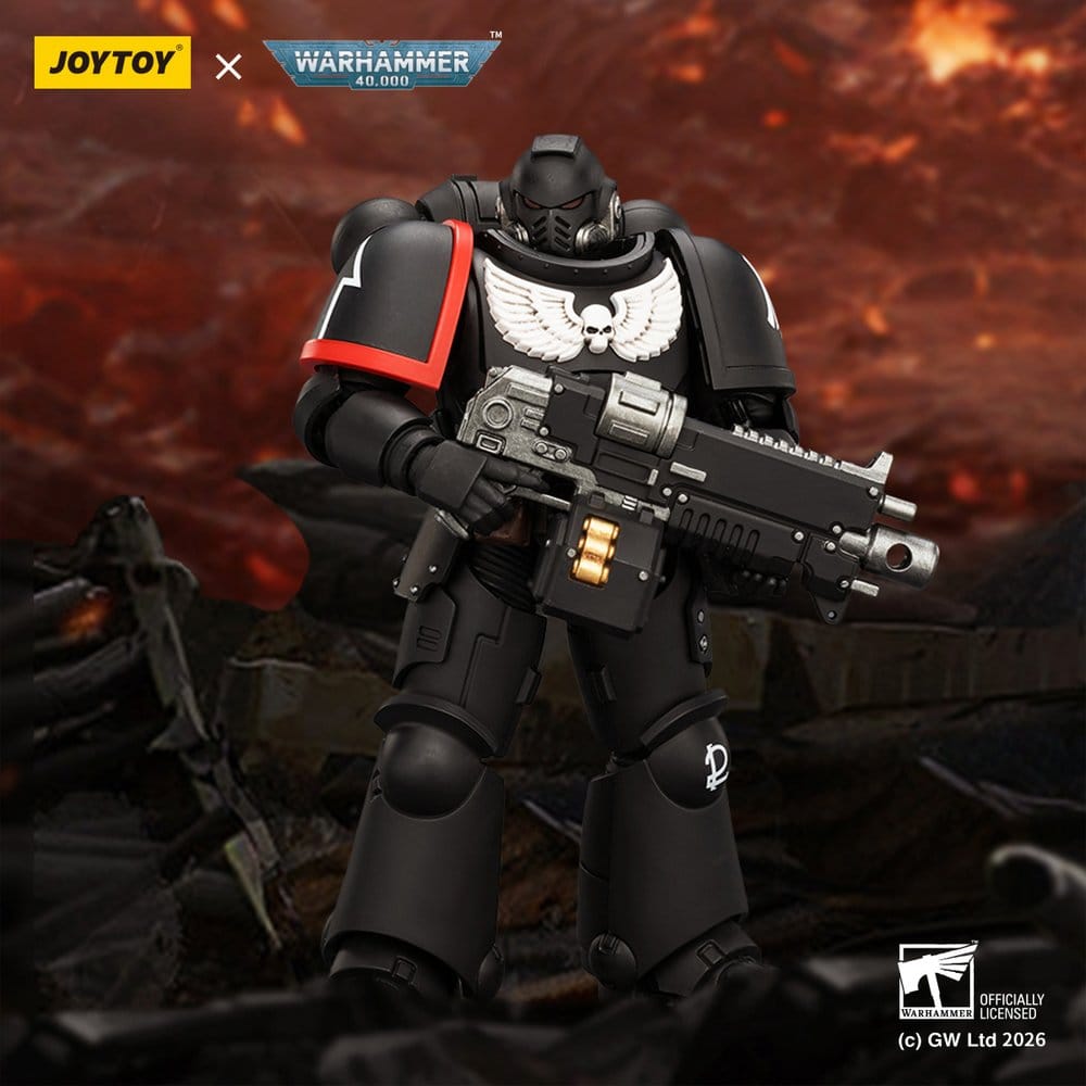 Warhammer 40,000 figurine Raven Guard Intercessor 12 cm
